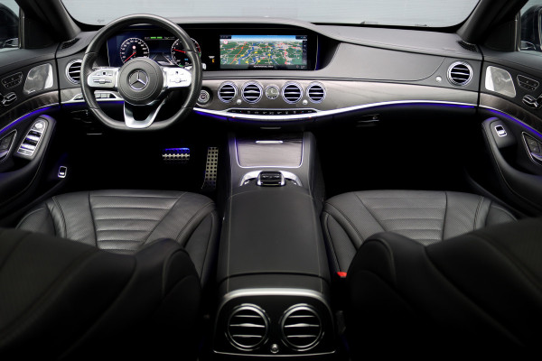 Mercedes-Benz S-Klasse 560 e Lang AMG Line | Luchtvering | Distronic+ | Massage | Stoelventilatie | Panoramadak | Multibeam LED | Soft-Close | Keyless Go | HUD | Apple Carplay |