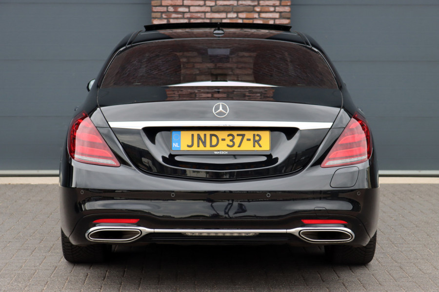 Mercedes-Benz S-Klasse 560 e Lang AMG Line | Luchtvering | Distronic+ | Massage | Stoelventilatie | Panoramadak | Multibeam LED | Soft-Close | Keyless Go | HUD | Apple Carplay |