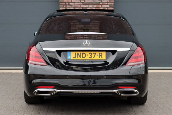 Mercedes-Benz S-Klasse 560 e Lang AMG Line | Luchtvering | Distronic+ | Massage | Stoelventilatie | Panoramadak | Multibeam LED | Soft-Close | Keyless Go | HUD | Apple Carplay |