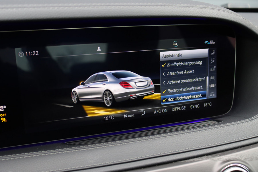 Mercedes-Benz S-Klasse 560 e Lang AMG Line | Luchtvering | Distronic+ | Massage | Stoelventilatie | Panoramadak | Multibeam LED | Soft-Close | Keyless Go | HUD | Apple Carplay |