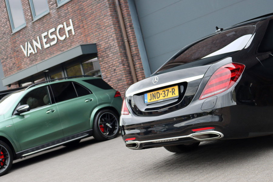 Mercedes-Benz S-Klasse 560 e Lang AMG Line | Luchtvering | Distronic+ | Massage | Stoelventilatie | Panoramadak | Multibeam LED | Soft-Close | Keyless Go | HUD | Apple Carplay |