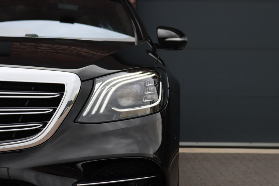Mercedes-Benz S-Klasse 560 e Lang AMG Line | Luchtvering | Distronic+ | Massage | Stoelventilatie | Panoramadak | Multibeam LED | Soft-Close | Keyless Go | HUD | Apple Carplay |