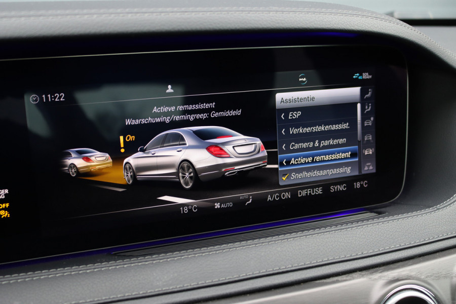 Mercedes-Benz S-Klasse 560 e Lang AMG Line | Luchtvering | Distronic+ | Massage | Stoelventilatie | Panoramadak | Multibeam LED | Soft-Close | Keyless Go | HUD | Apple Carplay |