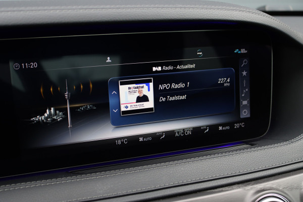 Mercedes-Benz S-Klasse 560 e Lang AMG Line | Luchtvering | Distronic+ | Massage | Stoelventilatie | Panoramadak | Multibeam LED | Soft-Close | Keyless Go | HUD | Apple Carplay |