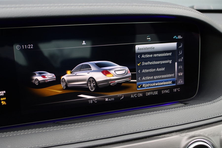 Mercedes-Benz S-Klasse 560 e Lang AMG Line | Luchtvering | Distronic+ | Massage | Stoelventilatie | Panoramadak | Multibeam LED | Soft-Close | Keyless Go | HUD | Apple Carplay |