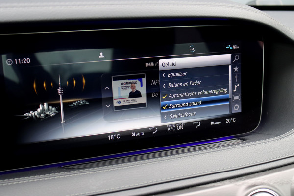 Mercedes-Benz S-Klasse 560 e Lang AMG Line | Luchtvering | Distronic+ | Massage | Stoelventilatie | Panoramadak | Multibeam LED | Soft-Close | Keyless Go | HUD | Apple Carplay |