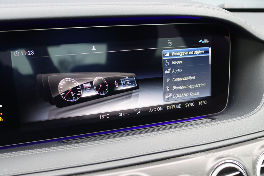 Mercedes-Benz S-Klasse 560 e Lang AMG Line | Luchtvering | Distronic+ | Massage | Stoelventilatie | Panoramadak | Multibeam LED | Soft-Close | Keyless Go | HUD | Apple Carplay |