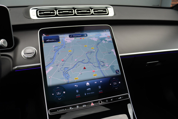 Mercedes-Benz S-Klasse 580 e 4MATIC Lang | Luchtvering | Achterasbesturing | Distronic+ | Chauffeurspakket | Stoelventilatie | Massage | Stoelventilatie V+A | HUD | Exclusiefpakket | Zonweringpakket | Vlakkenverwarming |