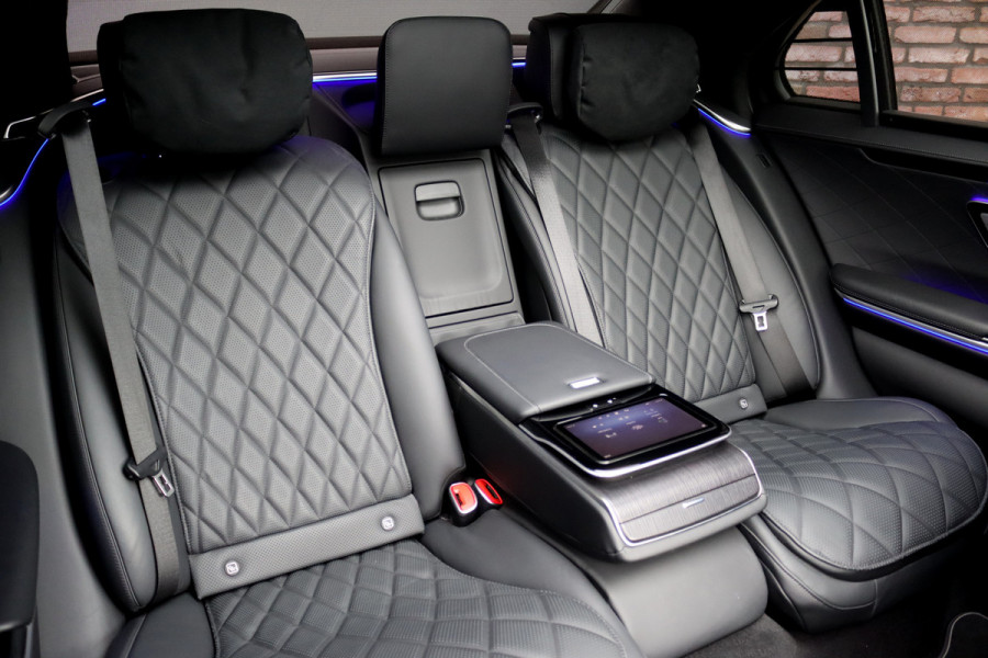 Mercedes-Benz S-Klasse 580 e 4MATIC Lang | Luchtvering | Achterasbesturing | Distronic+ | Chauffeurspakket | Stoelventilatie | Massage | Stoelventilatie V+A | HUD | Exclusiefpakket | Zonweringpakket | Vlakkenverwarming |
