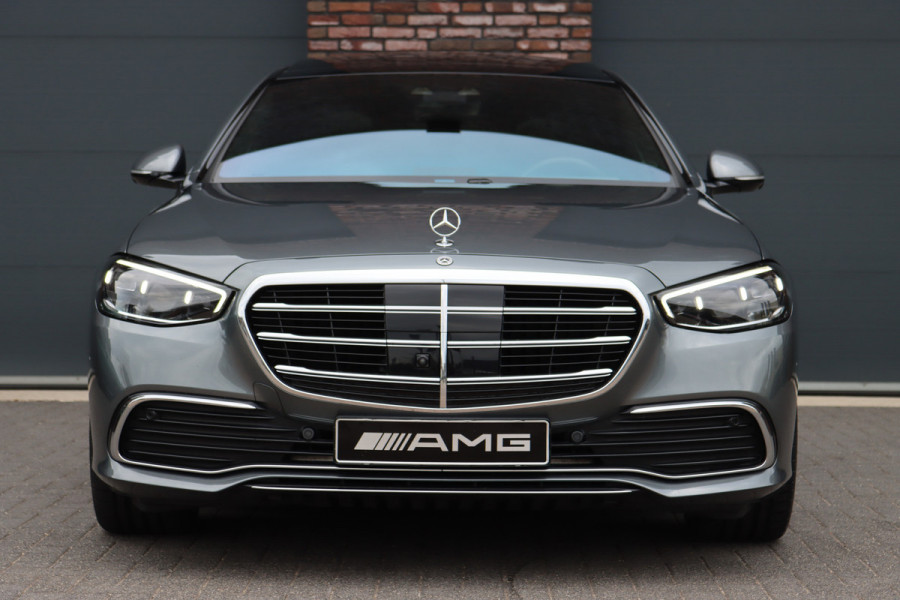 Mercedes-Benz S-Klasse 580 e 4MATIC Lang | Luchtvering | Achterasbesturing | Distronic+ | Chauffeurspakket | Stoelventilatie | Massage | Stoelventilatie V+A | HUD | Exclusiefpakket | Zonweringpakket | Vlakkenverwarming |