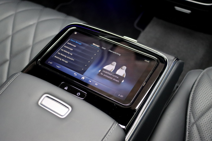 Mercedes-Benz S-Klasse 580 e 4MATIC Lang | Luchtvering | Achterasbesturing | Distronic+ | Chauffeurspakket | Stoelventilatie | Massage | Stoelventilatie V+A | HUD | Exclusiefpakket | Zonweringpakket | Vlakkenverwarming |