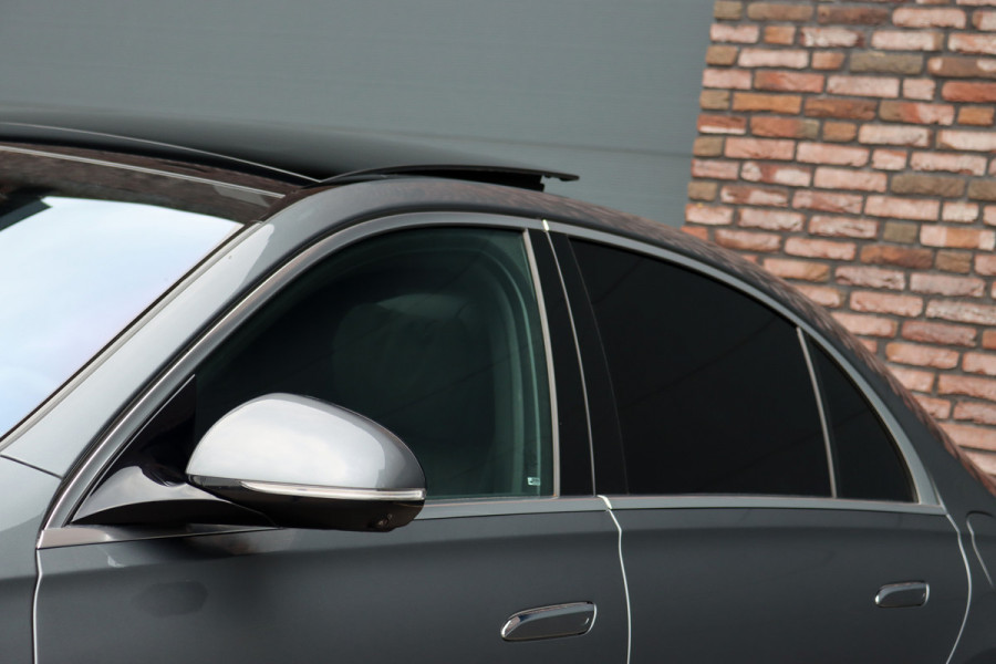Mercedes-Benz S-Klasse 580 e 4MATIC Lang | Luchtvering | Achterasbesturing | Distronic+ | Chauffeurspakket | Stoelventilatie | Massage | Stoelventilatie V+A | HUD | Exclusiefpakket | Zonweringpakket | Vlakkenverwarming |