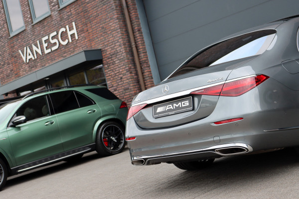 Mercedes-Benz S-Klasse 580 e 4MATIC Lang | Luchtvering | Achterasbesturing | Distronic+ | Chauffeurspakket | Stoelventilatie | Massage | Stoelventilatie V+A | HUD | Exclusiefpakket | Zonweringpakket | Vlakkenverwarming |