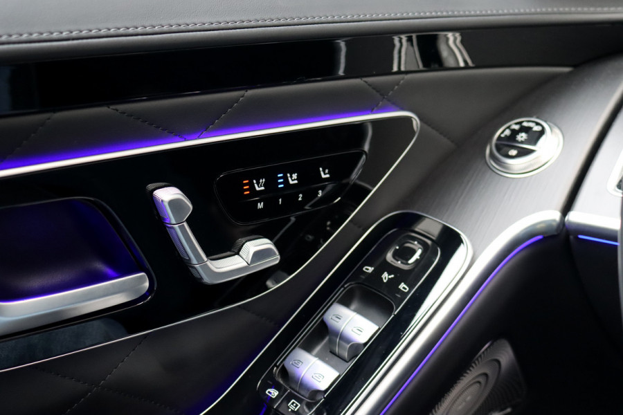 Mercedes-Benz S-Klasse 580 e 4MATIC Lang | Luchtvering | Achterasbesturing | Distronic+ | Chauffeurspakket | Stoelventilatie | Massage | Stoelventilatie V+A | HUD | Exclusiefpakket | Zonweringpakket | Vlakkenverwarming |