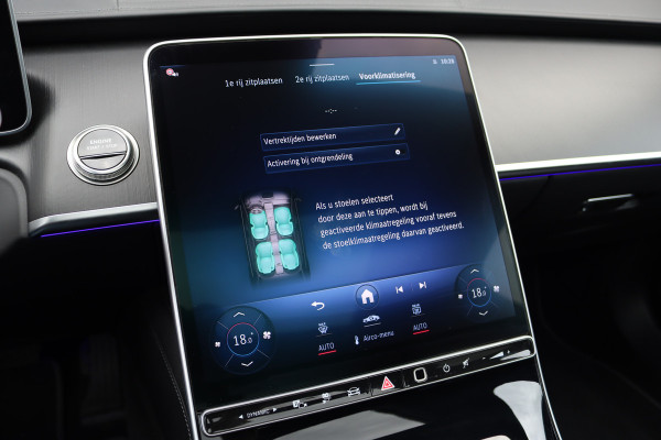 Mercedes-Benz S-Klasse 580 e 4MATIC Lang | Luchtvering | Achterasbesturing | Distronic+ | Chauffeurspakket | Stoelventilatie | Massage | Stoelventilatie V+A | HUD | Exclusiefpakket | Zonweringpakket | Vlakkenverwarming |