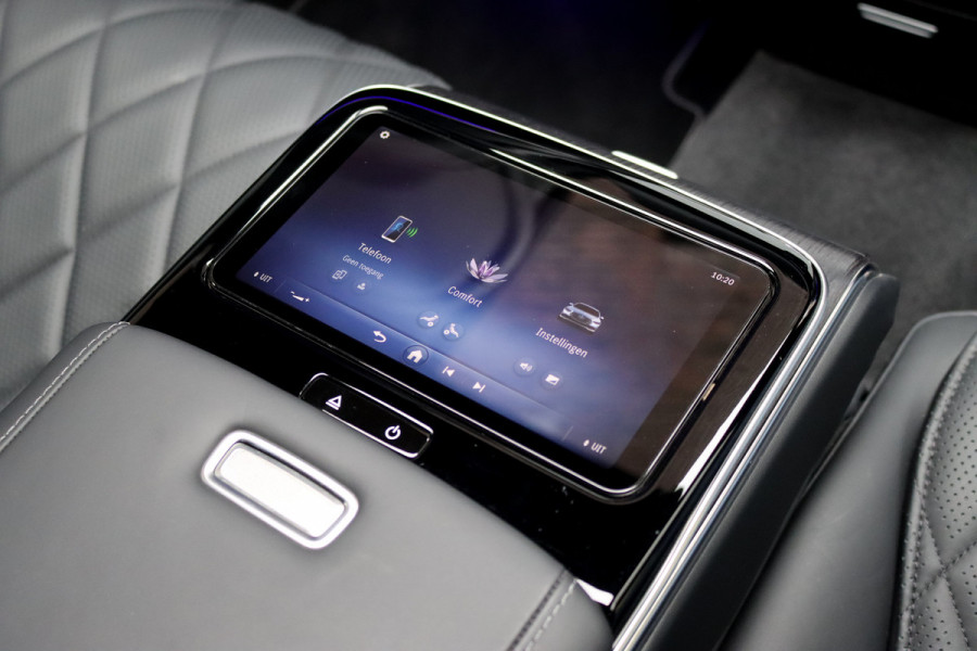 Mercedes-Benz S-Klasse 580 e 4MATIC Lang | Luchtvering | Achterasbesturing | Distronic+ | Chauffeurspakket | Stoelventilatie | Massage | Stoelventilatie V+A | HUD | Exclusiefpakket | Zonweringpakket | Vlakkenverwarming |