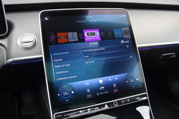 Mercedes-Benz S-Klasse 580 e 4MATIC Lang | Luchtvering | Achterasbesturing | Distronic+ | Chauffeurspakket | Stoelventilatie | Massage | Stoelventilatie V+A | HUD | Exclusiefpakket | Zonweringpakket | Vlakkenverwarming |