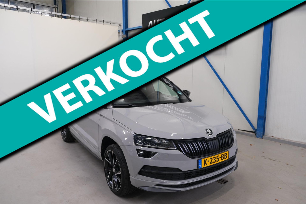 Škoda Karoq 1.5 TSI ACT Sportline Business - N.A.P. Airco, Cruise, Navi, PDC, Camera, Schuifdak, Trekhaak.