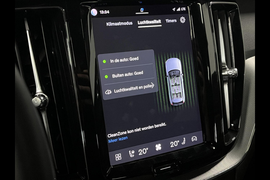 Volvo XC60 2.0 T6 Plug-in hybrid AWD Plus Dark Long range | Trekhaak | Open dak | Adapt. cruise | Stuur-/stoelverwarming | Memory | Harman/Kardon