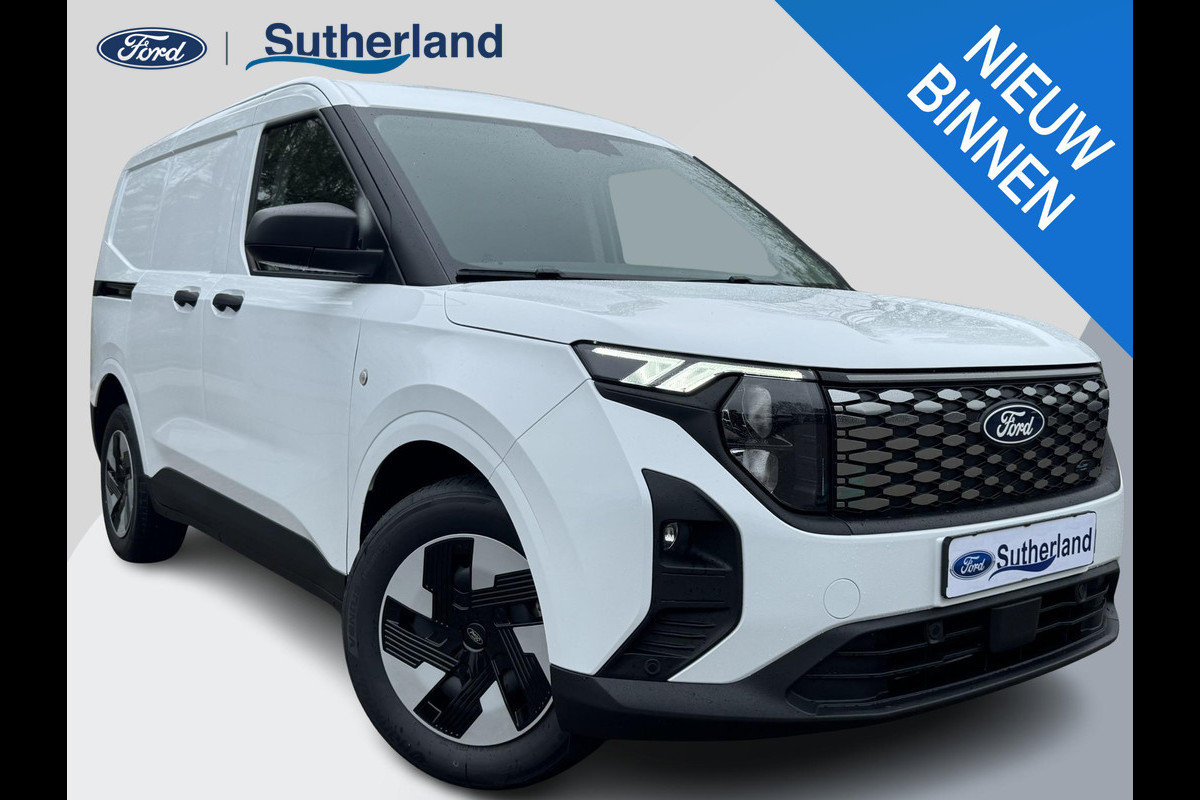 Ford E-Transit Courier Trend 44 kWh 136pk Trekhaak | LED Laadruimte verlichting | Laadvloerbescherming Rubber | Reserveband