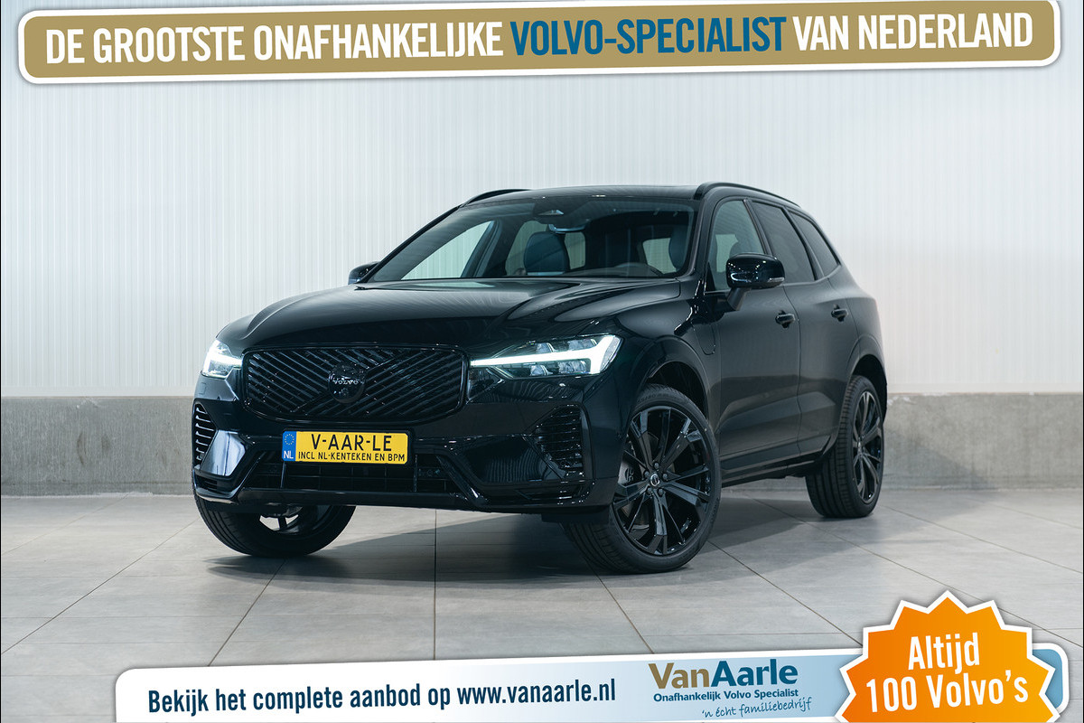 Volvo XC60 T6 Aut. Ultra Black Edition ACC Luchtvering 360camera Stoelverwarming 350pk