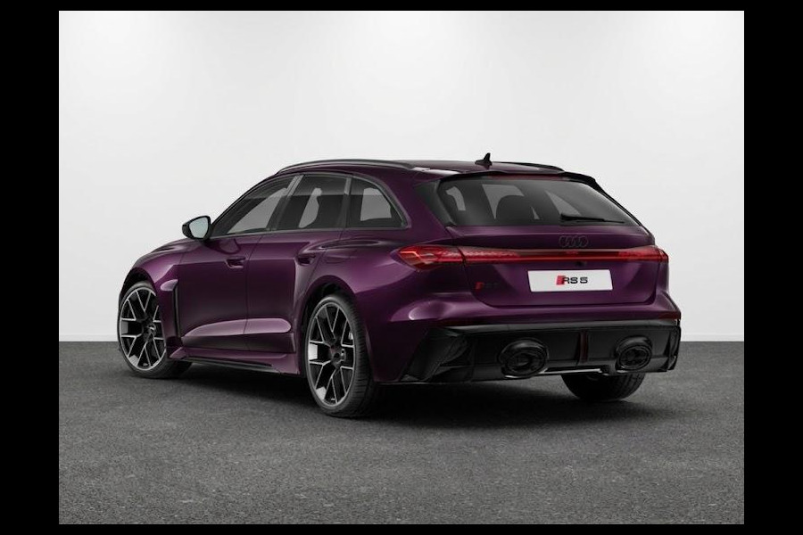 Audi RS5 Avant e-hybrid 470 kW / 639 pk | Audi Sportpakket | Amethyst Porsche kleur | Panorama-glasdak | Head-up display |