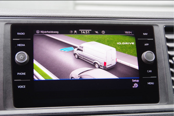 Volkswagen Crafter 35 2.0 TDI L3H2(L2H1) 3-ZITS, 140PK AUT. STANDKACHEL, GEV. ERGO COMFORT STOEL, CRUISE, NAVI, AIRCO