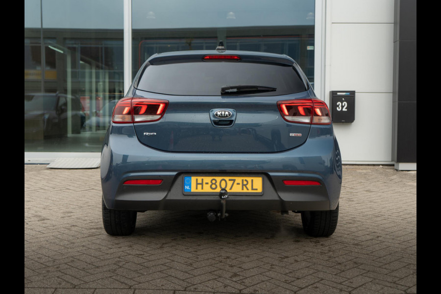 Kia Rio 1.0 TGDI DynamicPlusLine | Trekhaak | Navigatie | Climate control | Keyless | Getint glas | Armsteun | LED achterlichten | Lichtmetalen velgen