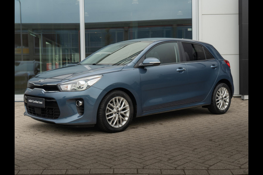 Kia Rio 1.0 TGDI DynamicPlusLine | Trekhaak | Navigatie | Climate control | Keyless | Getint glas | Armsteun | LED achterlichten | Lichtmetalen velgen