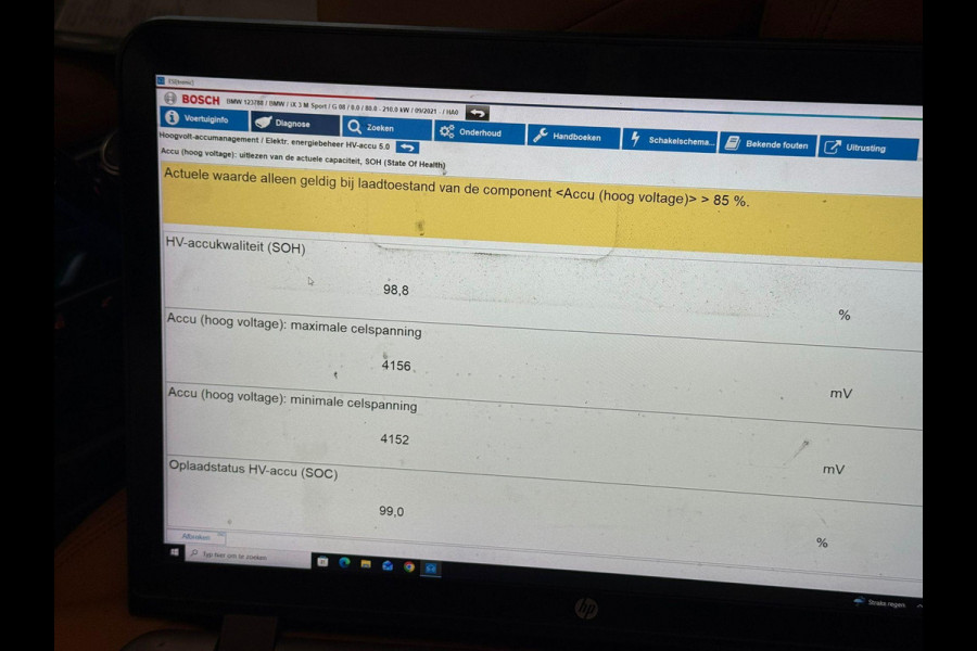 BMW iX3 80 kWh FACELIFT M-SPORT SOH 98,8% + TREKHAAK | SPORTSTOELEN LEDER | PANORAMA | ADAPTIVE CRUISE | MEMORY