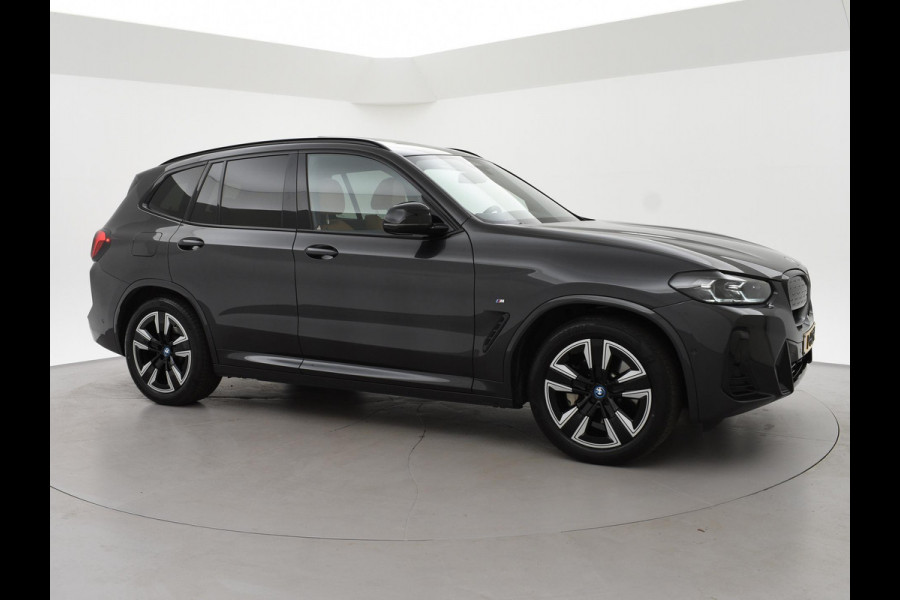 BMW iX3 80 kWh FACELIFT M-SPORT SOH 98,8% + TREKHAAK | SPORTSTOELEN LEDER | PANORAMA | ADAPTIVE CRUISE | MEMORY