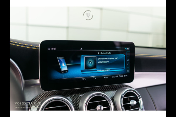 Mercedes-Benz C-Klasse AMG 63 S Coupé Ceramic|Matte lak|Aerodynamica|Full Carbon|Performance stoelen|Burmester|BTW