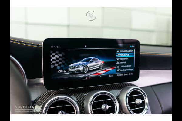 Mercedes-Benz C-Klasse AMG 63 S Coupé Ceramic|Matte lak|Aerodynamica|Full Carbon|Performance stoelen|Burmester|BTW