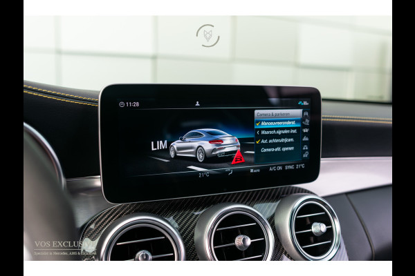 Mercedes-Benz C-Klasse AMG 63 S Coupé Ceramic|Matte lak|Aerodynamica|Full Carbon|Performance stoelen|Burmester|BTW