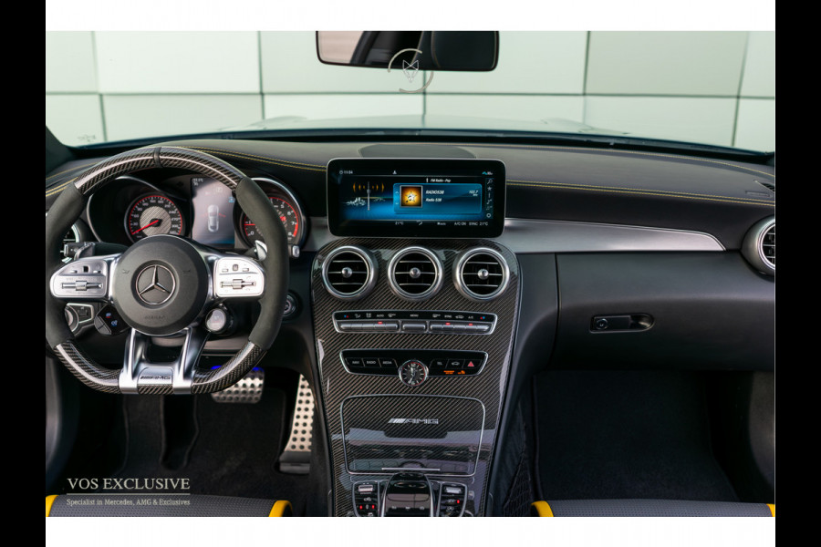 Mercedes-Benz C-Klasse AMG 63 S Coupé Ceramic|Matte lak|Aerodynamica|Full Carbon|Performance stoelen|Burmester|BTW