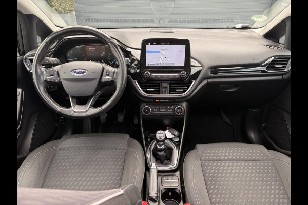 Ford Fiesta 1.0 EcoBoost Titanium 2e Eigenaar,Pano,Camera,Navi,PDC V+A,Carplay,Clima,Cruise,Dealer Onderhouden,6 Bak,N.A.P,102pk,Lm velgen,Apk tot 02-2027