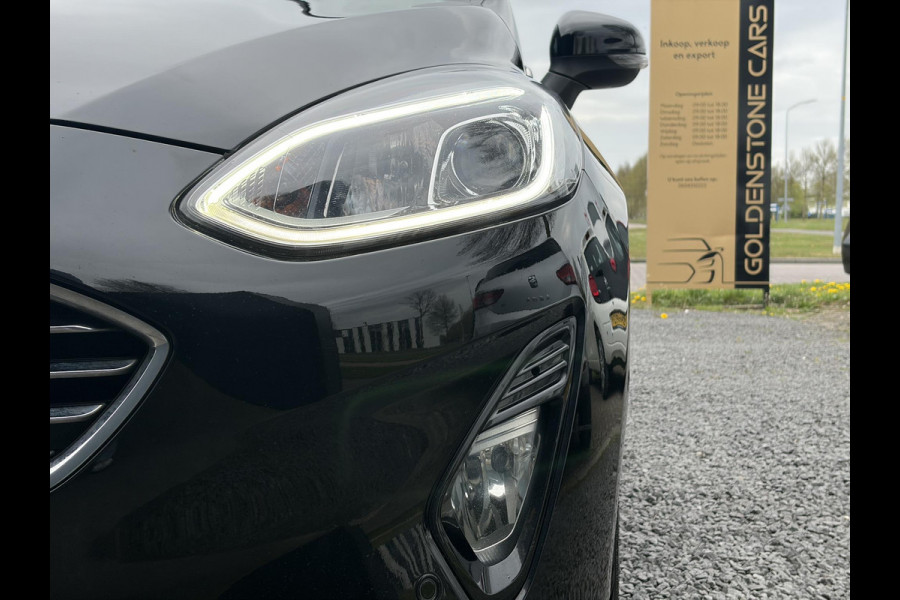 Ford Fiesta 1.0 EcoBoost Titanium 2e Eigenaar,Pano,Camera,Navi,PDC V+A,Carplay,Clima,Cruise,Dealer Onderhouden,6 Bak,N.A.P,102pk,Lm velgen,Apk tot 02-2027