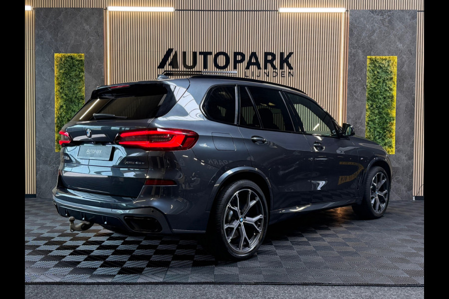 BMW X5 XDrive45e High Executive M-SPORT|PANO|HuD|H&K|360CAM|KEYLESS|TREKHAAK|AUTOPILOT|DEALER ONDERHOUDEN|SFEERVERLICHTING|VOL!