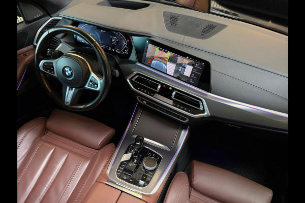 BMW X5 XDrive45e High Executive M-SPORT|PANO|HuD|H&K|360CAM|KEYLESS|TREKHAAK|AUTOPILOT|DEALER ONDERHOUDEN|SFEERVERLICHTING|VOL!