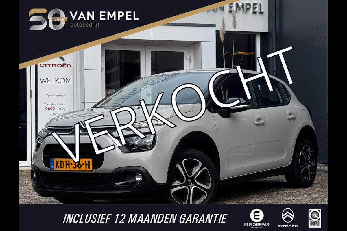 Citroën C3 1.2 PureTech Feel | Trekhaak | Stoelverwarming | Navigatie by App | Cruise Control
