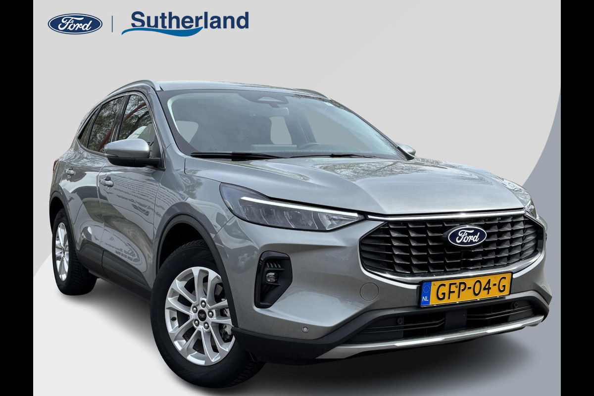 Ford Kuga 2.5 PHEV Titanium | 242pk | Wegklapbare Trekhaak | 2.100kg Trekgewicht | Achteruitrijcamera | Cruise control | Navigatie | Digitale cockpit