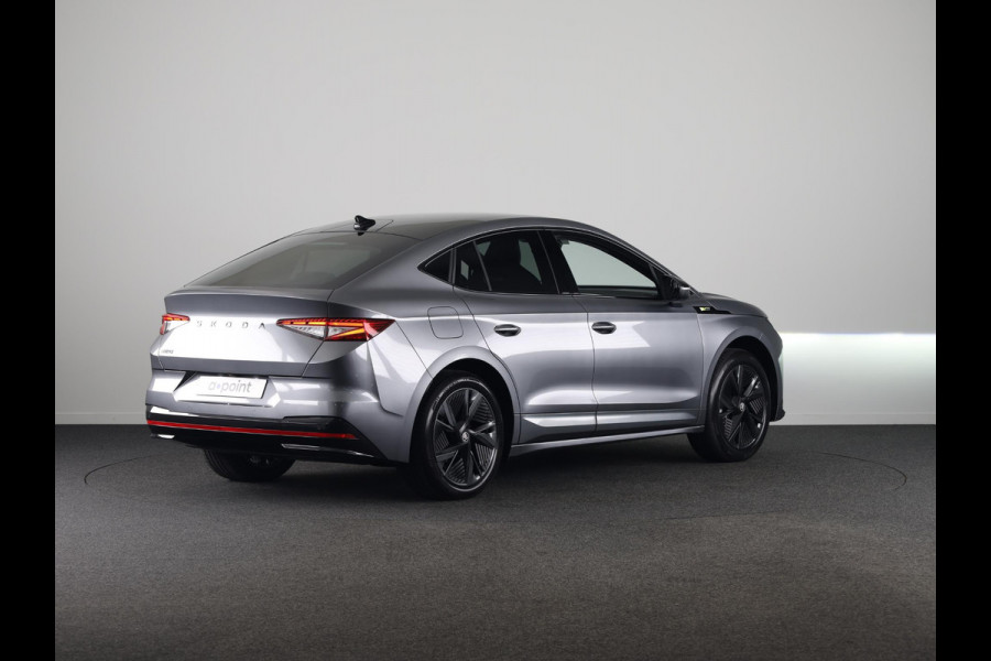 Škoda Enyaq Coupé 85X RS | 4x4 | panoramadak | Travel Assist | stoel- en stuurverwarming |