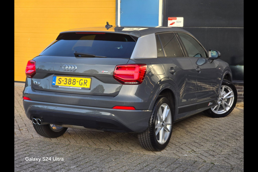 Audi Q2 35 TFSI S Line / Aut / 150 PK / TOPSTAAT / Navi / Ecc / Elek Pakket / Cruise Control / Led / Pdc / Allu Velgen