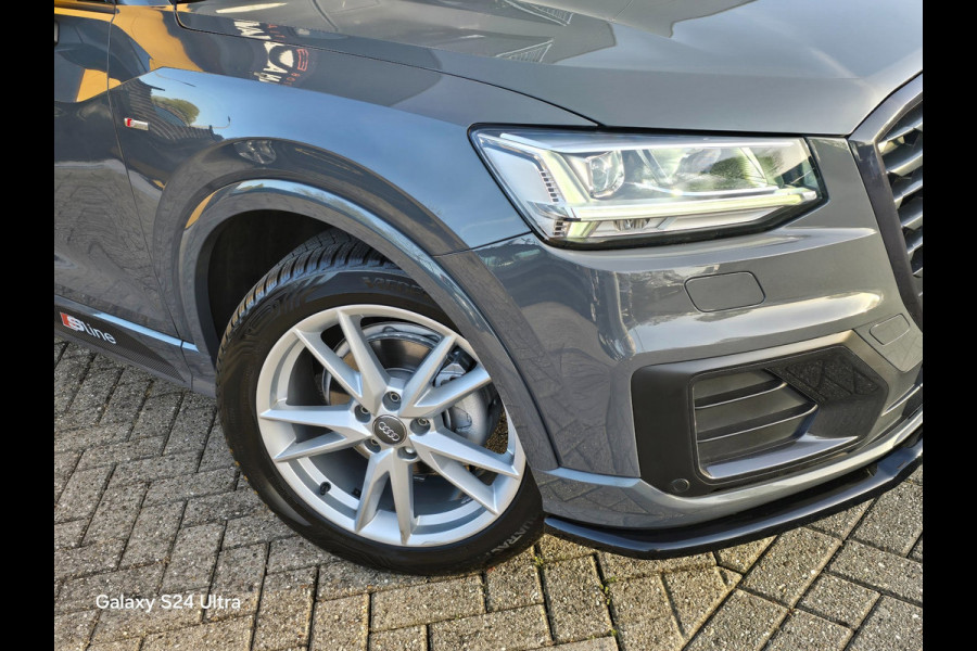 Audi Q2 35 TFSI S Line / Aut / 150 PK / TOPSTAAT / Navi / Ecc / Elek Pakket / Cruise Control / Led / Pdc / Allu Velgen