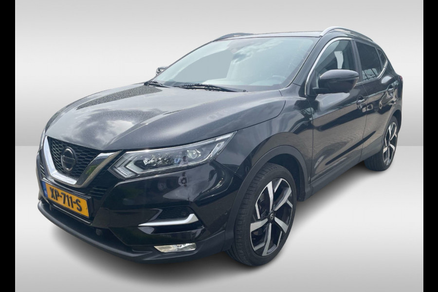 Nissan QASHQAI 1.2 Tekna / Trekhaak / Panoramadak / 360Camera / Navigatie / Keyless / Dodehoek / Cruise Control / DAB / 19''