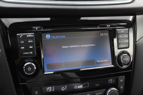 Nissan QASHQAI 1.2 Tekna / Trekhaak / Panoramadak / 360Camera / Navigatie / Keyless / Dodehoek / Cruise Control / DAB / 19''