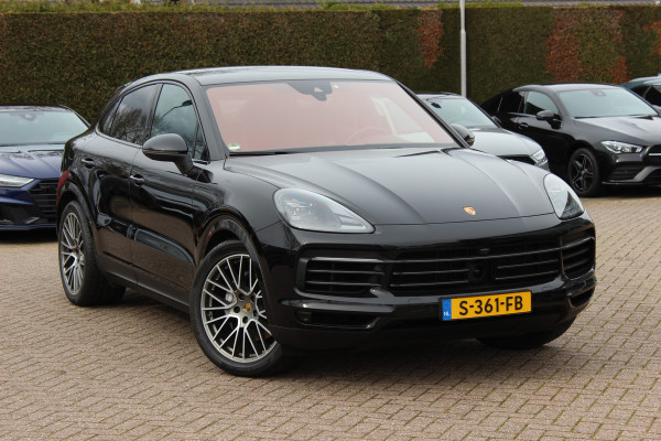 Porsche Cayenne Coupé 3.0 E-Hybrid Platinum Edition / Panoramadak / 360Camera / Luchtvering / 21'' / Sfeerverlichting / Sportchrono / Bose / Keyless / Sportuitlaat / Dodehoek / DAB / Stoelverwarming / ACC