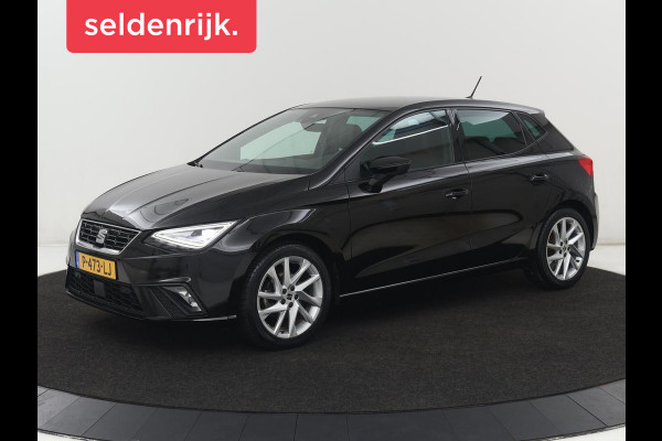 Seat Ibiza 1.0 EcoTSI FR Intense | Stoelverwarming | Adaptive cruise | Leder/Alcantara | Camera | Carplay | Virtual Cockpit | Full LED | Navigatie | Climate control | Parkeerhulp | Bluetooth