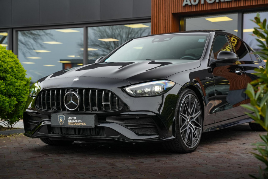 Mercedes-Benz C-Klasse AMG 43 4MATIC Panoramadak Burmester Adapt. Cruise Ambient HeadUp Nieuwe Model!