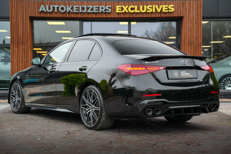 Mercedes-Benz C-Klasse AMG 43 4MATIC Panoramadak Burmester Adapt. Cruise Ambient HeadUp Nieuwe Model!